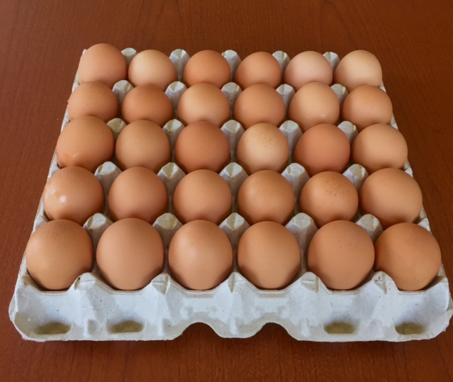 CAGE FREE Eggs Grade AA LARGE BROWN 15 Dozen Case On Flats WM FarmLink